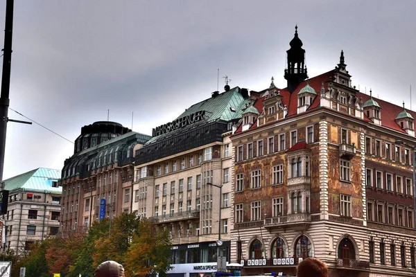 Прага Столица Чешской Республики Красота Праги Просто Очаровывает Город Одно — стоковое фото