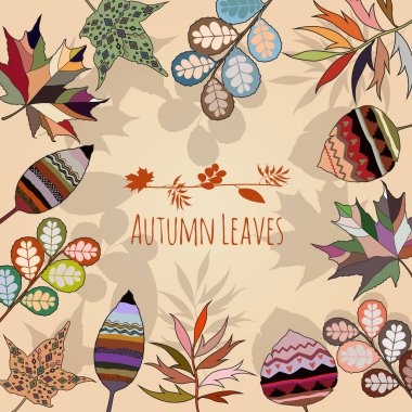 sonbahar yaprakları arka plan