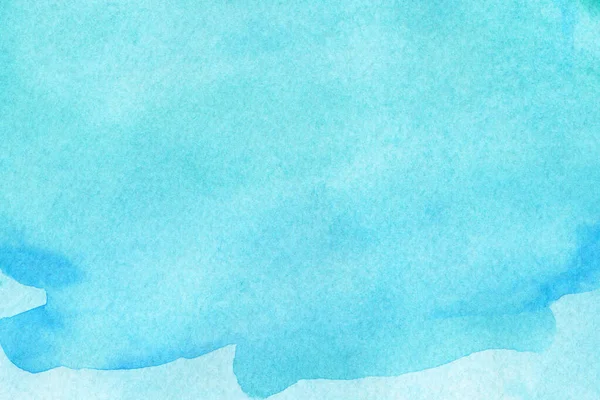 Abstrakt Ljusblå Akvarell Bakgrund Visitkort Med Utrymme För Text Eller — Stockfoto