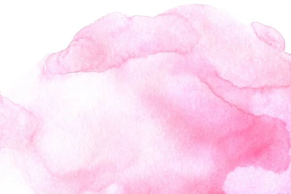 粉色飞溅的魅力五彩斑斓的彩绘烟熏水彩画纸质感背景名片带有文字空间 — 图库照片