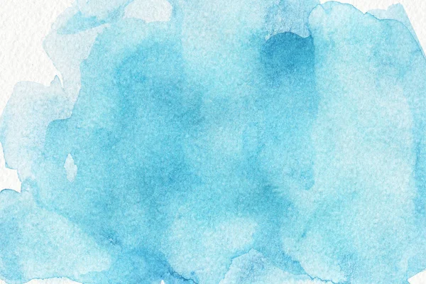 Carte Visite Abstraite Bleu Clair Turquoise Vague Aquarelle Fond Avec — Photo