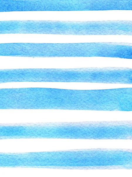 Abstrakt Ljusblå Cyan Turkos Linje Akvarell Bakgrund Visitkort Med Utrymme — Stockfoto