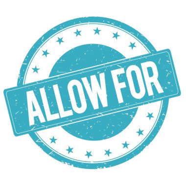 İzin için damga işareti mavi mavi.