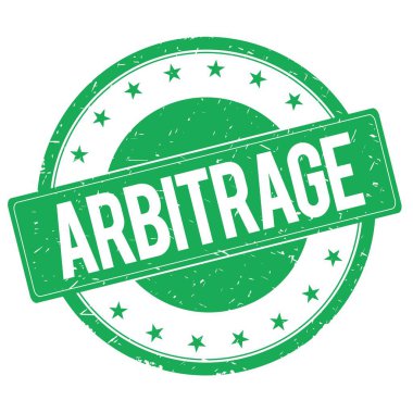 Arbitraj damga işareti yeşil