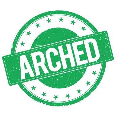 Damga işareti yeşil kemerli