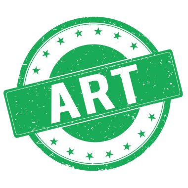 Sanat damga işareti yeşil