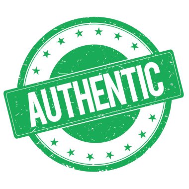 Otantik damga işareti yeşil