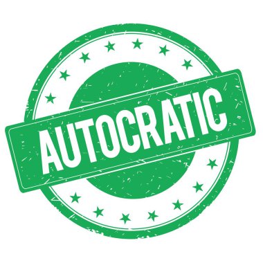 Otokratik damga işareti yeşil