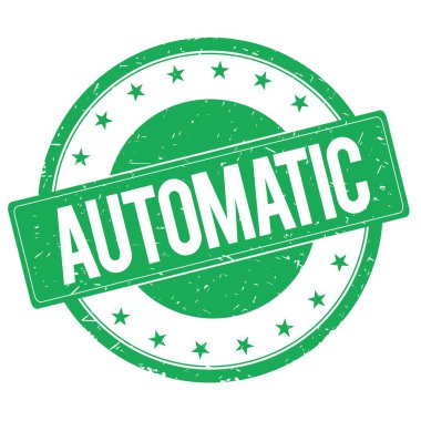 Otomatik damga işareti yeşil