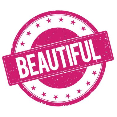 Güzel damga işareti kırmızı pembe