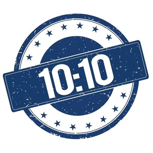10 10 스탬프 서명 — 스톡 사진