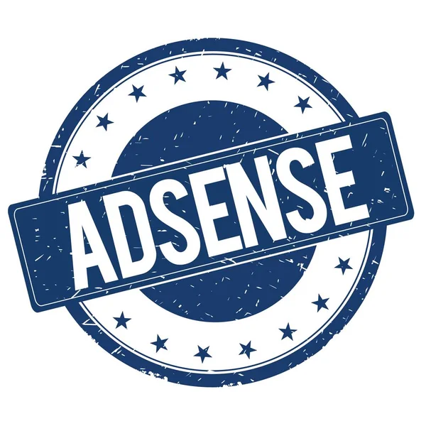 AdSense-Stempelzeichen — Stockfoto