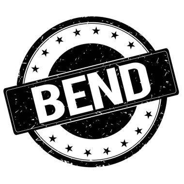 Bend damga işareti siyah.