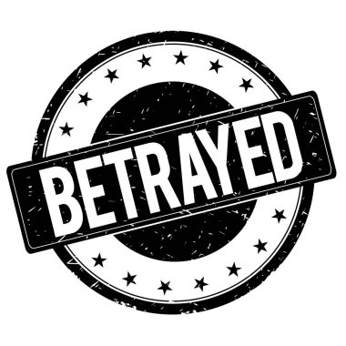 Damga işareti siyah ihanet.