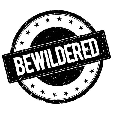 Damga işareti siyah şaşkın.