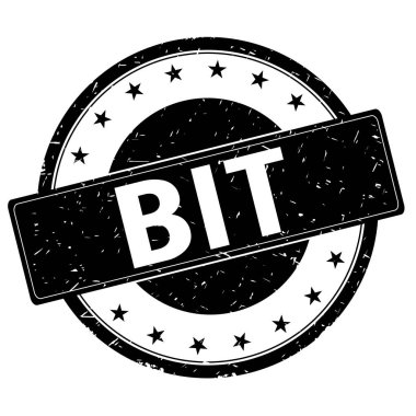 Bit damga işareti siyah.