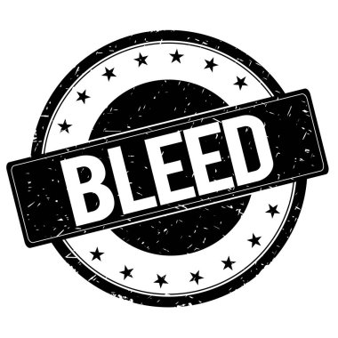 Damga işareti siyah kan.