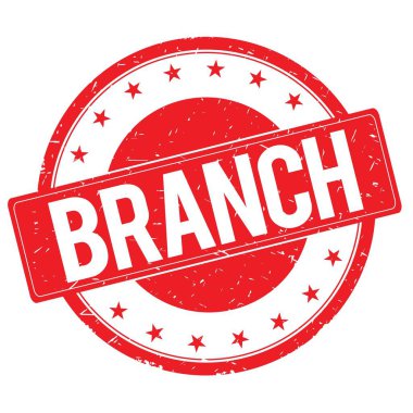 Şube damga işareti kırmızı