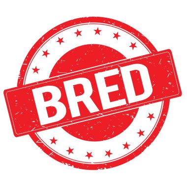 Damga işareti kırmızı yetiştirilmiş