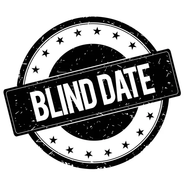 Kör tarih damgası işareti siyah.