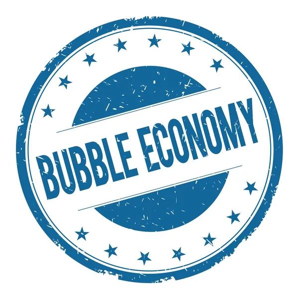 バブル経済スタンプ サイン — ストック写真