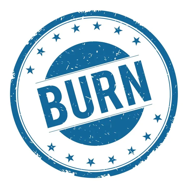 BURN stamp sign — Stock Photo, Image
