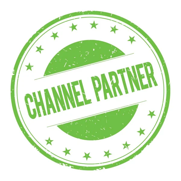 Знак "CHANNEL-PARTNER" — стоковое фото