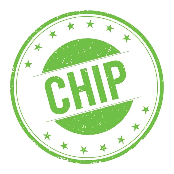 CHIP stamp sign — Stock Photo, Image