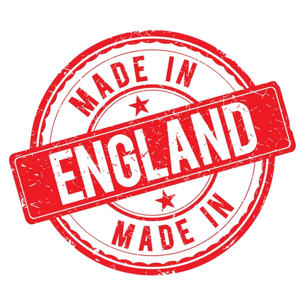 Made in ENGLAND stamp — Stock Photo, Image