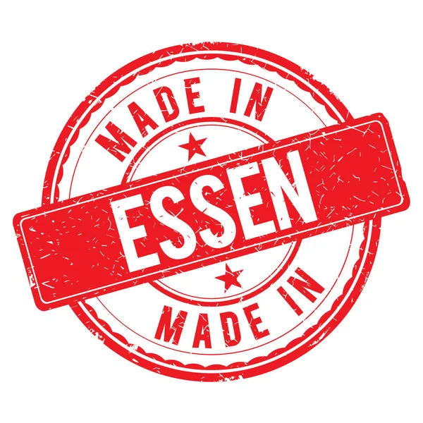 Made in essen Briefmarke — Stockfoto