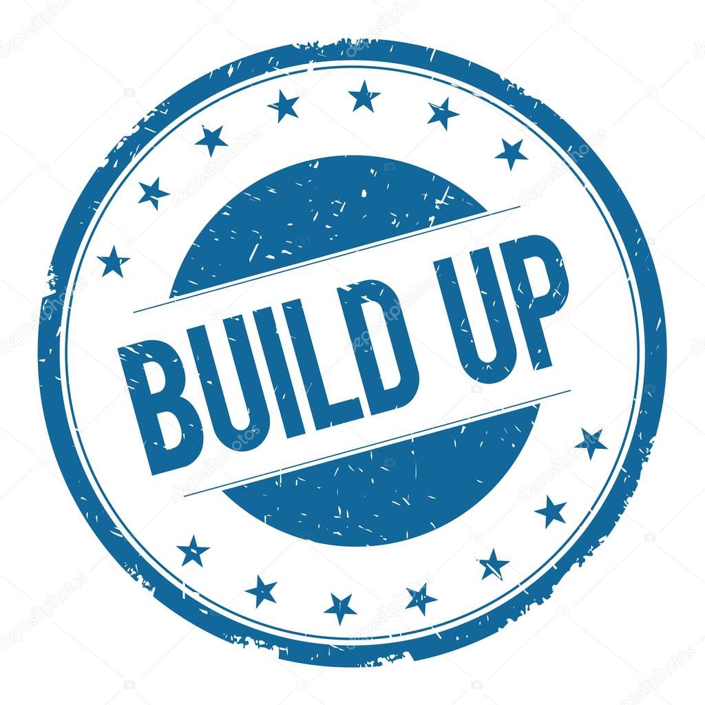 BUILD UP stamp sign — Stock Photo © ionutparvu #134114562