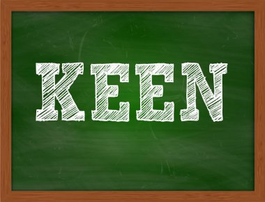 Yeşil kara tahta üzerinde keskin el yazısı metin