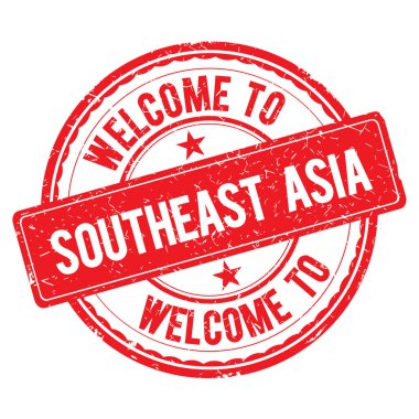 Güneydoğu Asya damga hoş geldiniz.