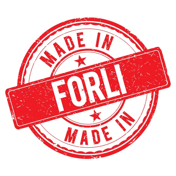 Fabricado en sello FORLI —  Fotos de Stock