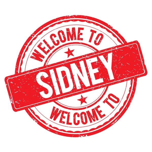 Bienvenido al sello SIDNEY . — Foto de Stock