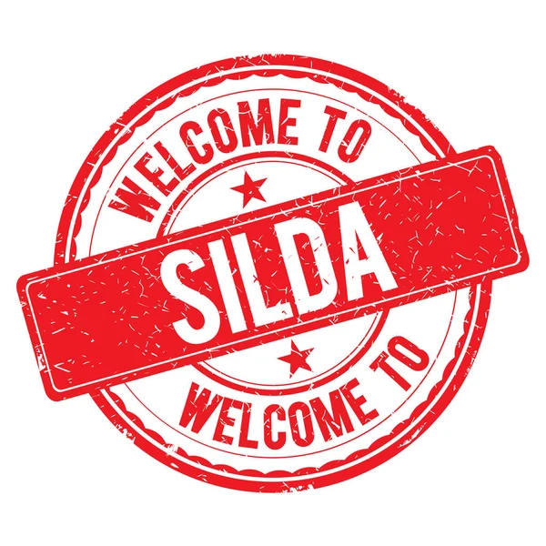 Bienvenido al sello SILDA . — Foto de Stock