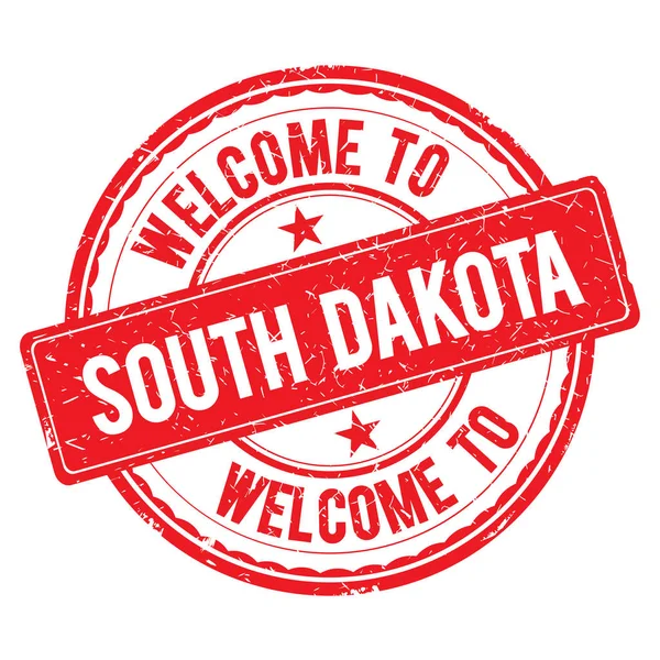 Güney Dakota damga hoş geldiniz.