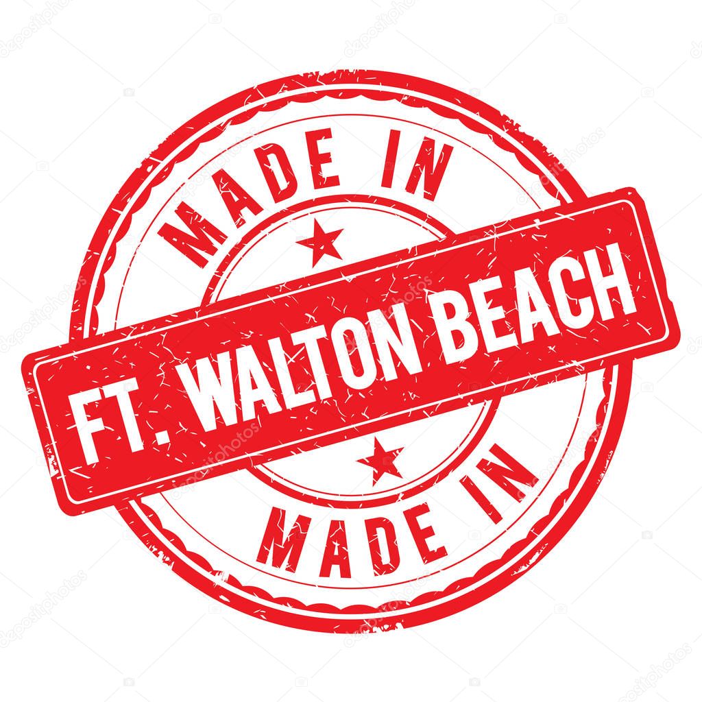Made in FT-WALTON BEACH stamp