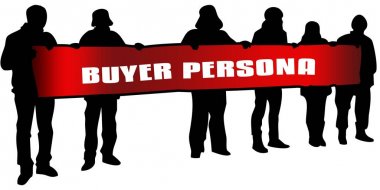 Alıcı Persona Kızıl Bayrak insan siluetleri mitingde tarafından tutulan üzerinde.