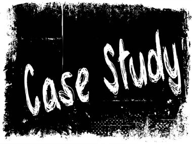 Siyah grunge arka plan Case Study.