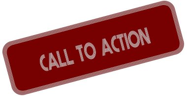 Eylemi çağırma kırmızı etiket üzerinde.