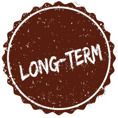 Grunge lastik damgası uzun vadeli içinde belgili tanımlık damgalamak yazılı metinle