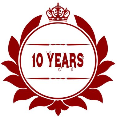 Eski 10 yıl kırmızı mühür.