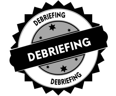 Siyah yuvarlak damga ile sorgulama metin.