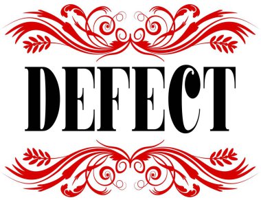 Kusur kırmızı çiçekli metin çerçevesi.