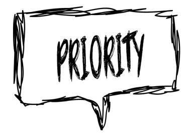 Öncelik bir kalem kabataslak üye.