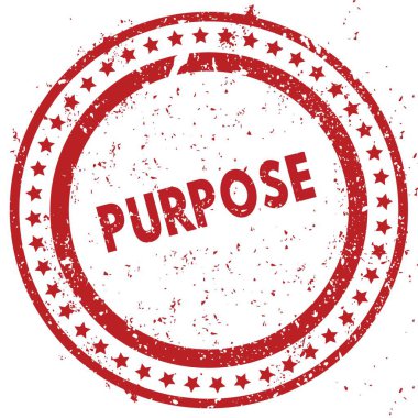 Lastik damgası doku ile kırmızı amaç sıkıntılı