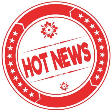 Sıcak haber portakal baskı.