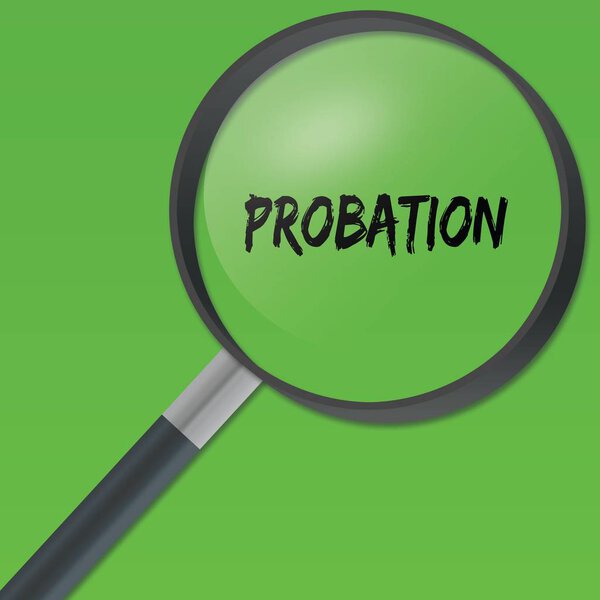 Текст под увеличительным стеклом на зеленом фоне
.