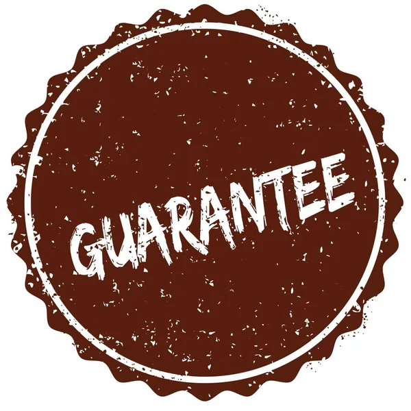 Grunge rubber stamp with the text GUARANTEE written inside the stamp — Stock Photo, Image